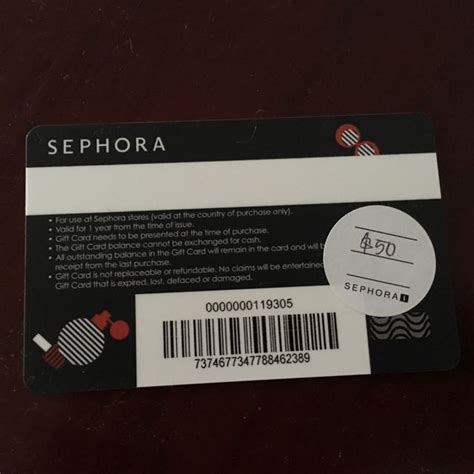 sephora gift card pin number.